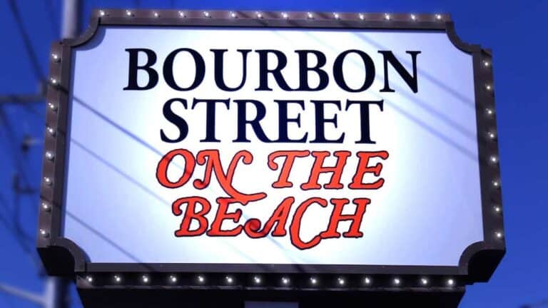 Bourbon Beach On The Street neighborhood bar in Ocean City, Maryland